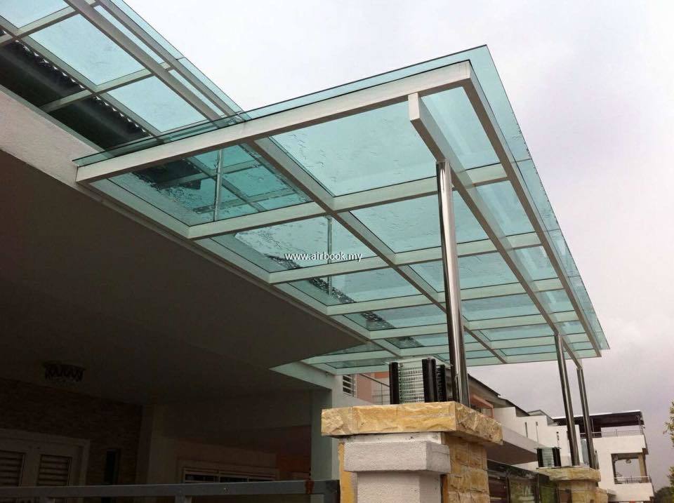Glass Canopy Glass Supplier Malaysia [INPRO Glass & Aluminium]