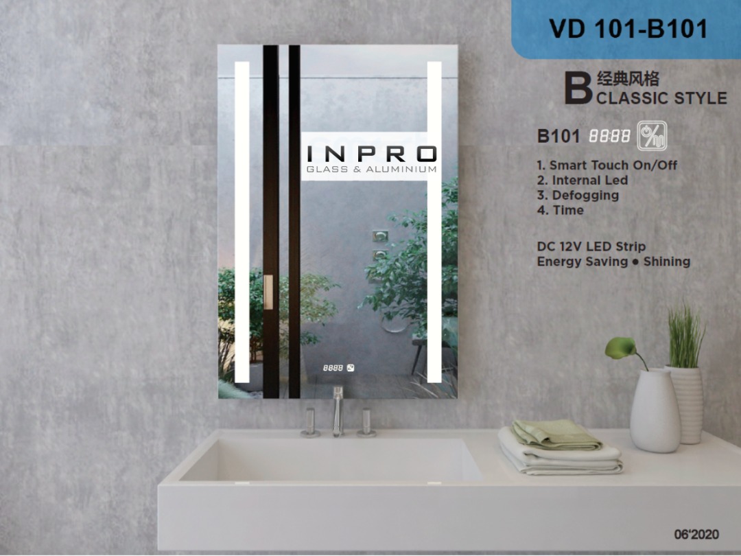 Smart Mirror Glass Supplier Malaysia [INPRO Glass & Aluminium]