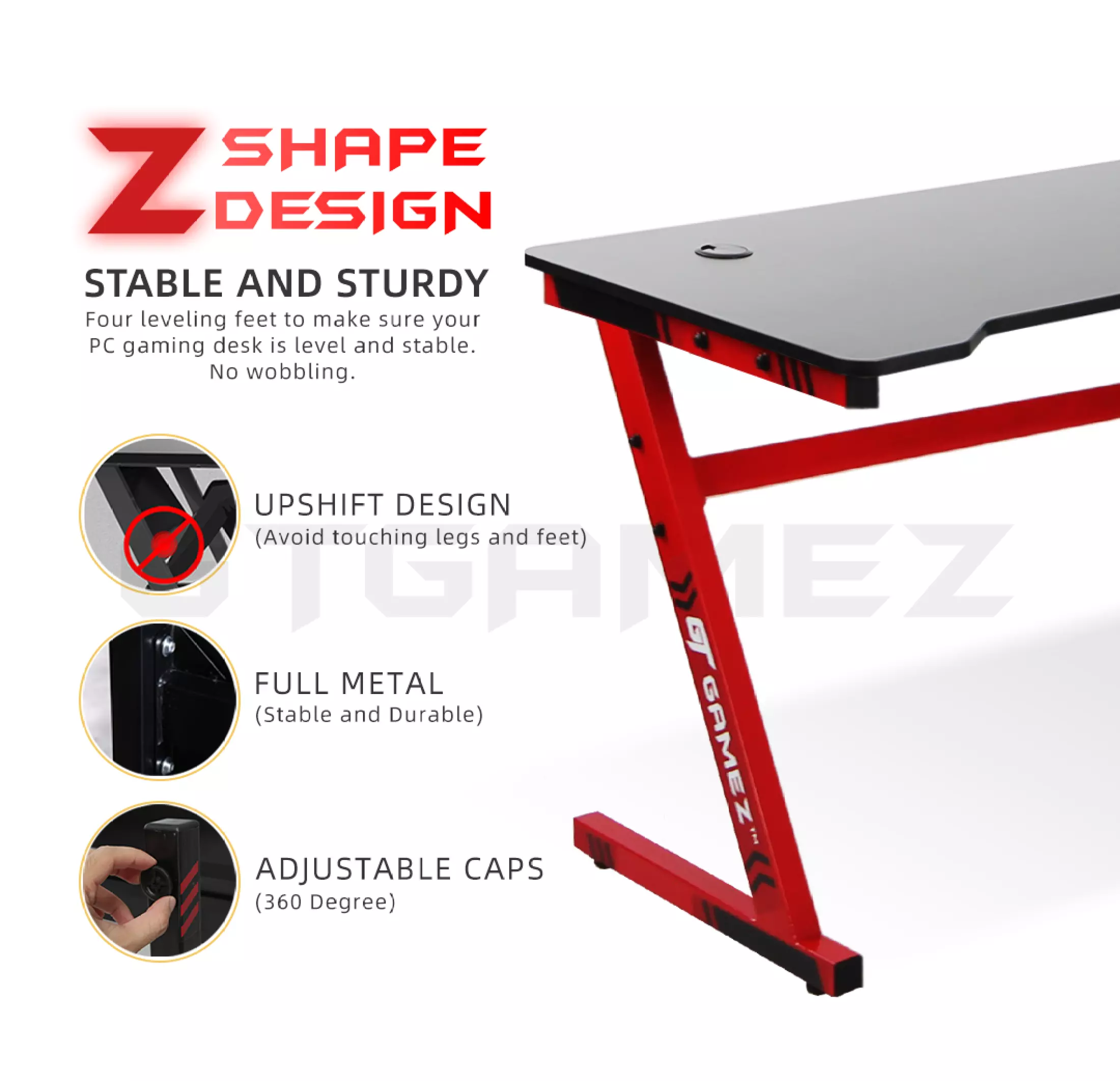 Best Gtgamez Gaming Table I Top Gaming Table Supplier Malaysia